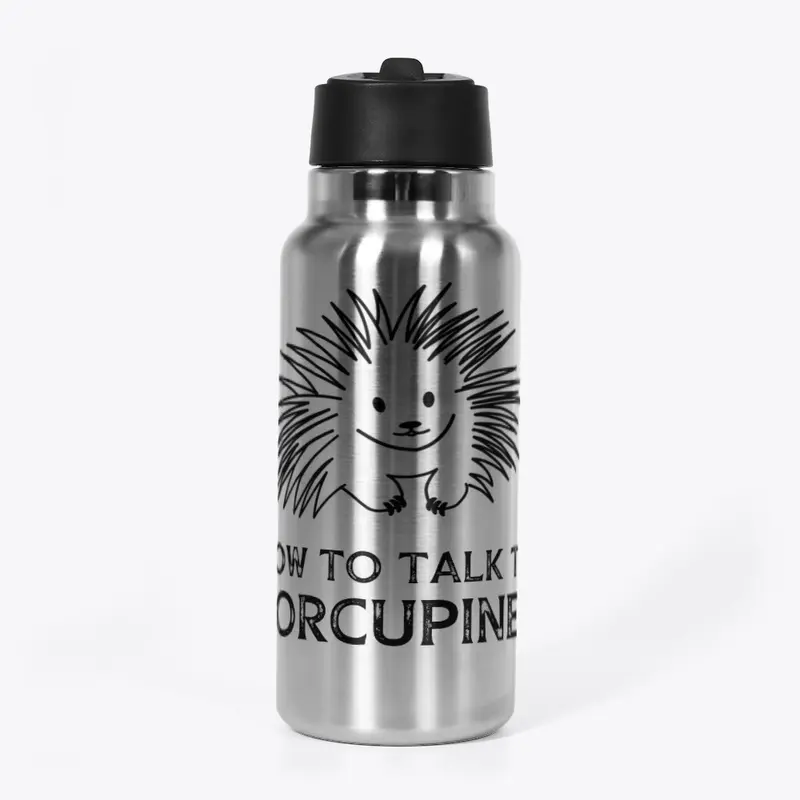 Spikey Stainless steel water bottle