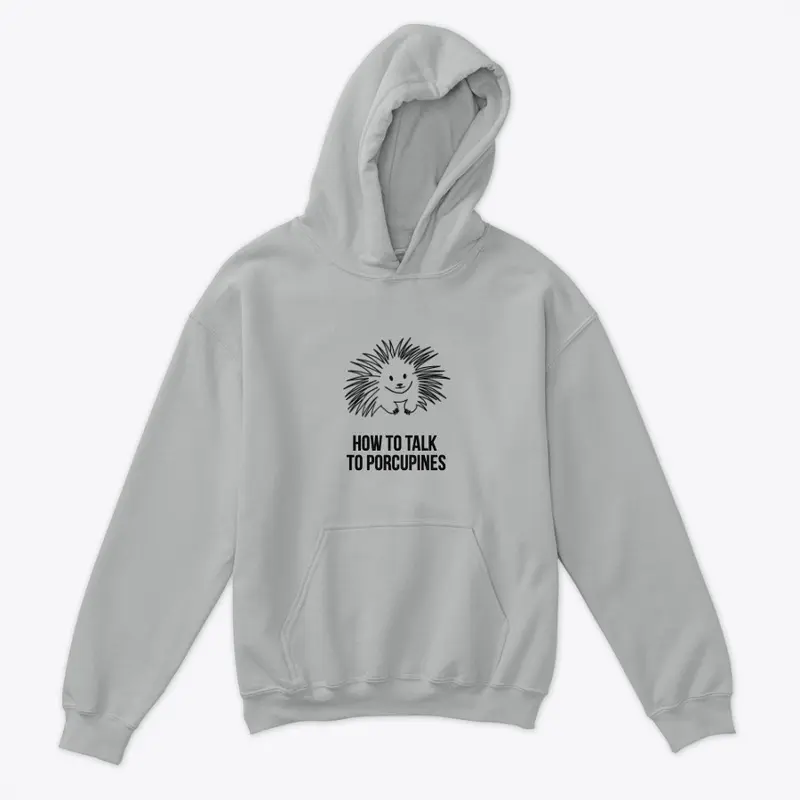 Porcupine hooded sweatshirt